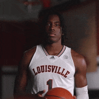 College Basketball Sport GIF by Louisville Cardinals