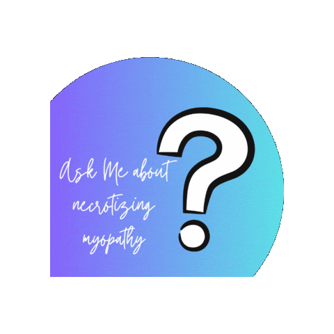 Myositis Sticker by TMA