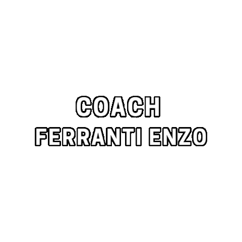 Coachferrantienzo Sticker by HashTagCrew
