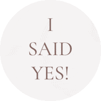 thewhiteflower bride engaged bridal bridetobe Sticker