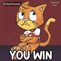 Cat Ugh GIF by VeeFriends