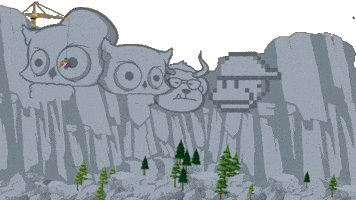 Sculpting Mt Rushmore GIF by BigBrains