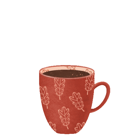 atsumaias giphyupload coffee tea cup Sticker