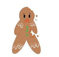 -infiniteprints- christmas holidays cookie kerst Sticker