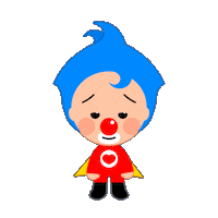 Corazon Hero Sticker by El Payaso Plim Plim