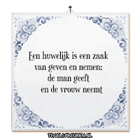 Humor Respect Sticker by Tegelspreuken.nl