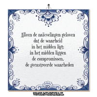 Humor Spreuk Sticker by Tegelspreuken.nl