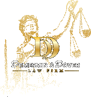 Personal Injury Lady Justice Sticker by Demesmin and  Dover