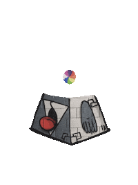 Art Waiting Sticker