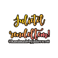 Jvs Sticker by Handmade by Julie V. Scott