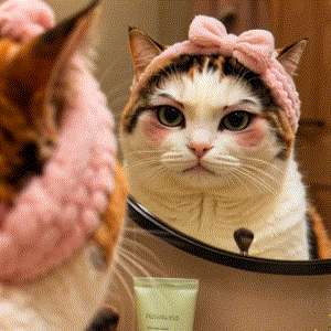Calico Cat Laugh GIF