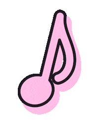 Music Note Beat Sticker by The Ladies Edge