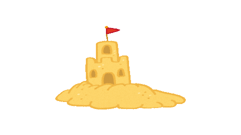 Sand Sticker by Ellie the Ellie