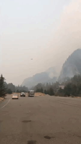 Evacuations Ordered as Wildfire Burns in British Columbia