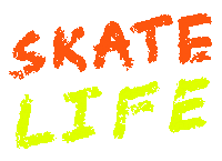 Text Skating Sticker by T A R V E R