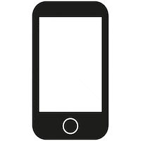 iphone crown Sticker by SPOOKS
