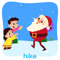 Christmas GIF by Hike Sticker Chat