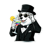 Mood Sipping Sticker