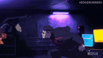 One To One Fighting GIF by Cyberpunk: Edgerunners