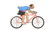Summer Bike Sticker by Bran