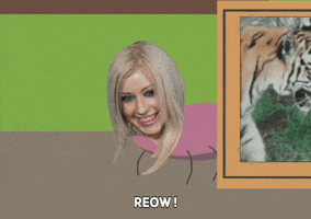 christina aguilera monster GIF by South Park 