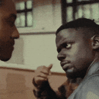 Stare Down Daniel Kaluuya GIF