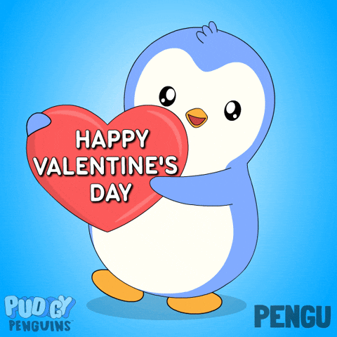 I Love You Heart GIF by Pudgy Penguins