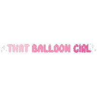 Tbg Sticker by thatballoongirlhtx