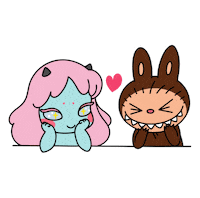heart love Sticker by Okokume