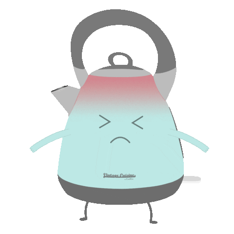 Mad Kettle Sticker by Vintage Cuisine by Cooking