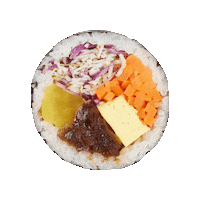 kobongmin kfood gimbap 김밥 고봉민김밥 Sticker