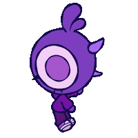 EggbugStudio dance dancing kawaii bird Sticker