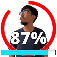 Eighty Seven Percent Sticker