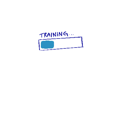 madebyjinks giphyupload dog training loading Sticker