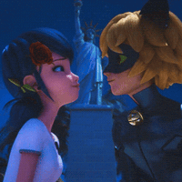 Chat Noir Kiss GIF