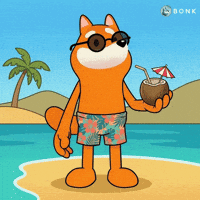 Palm Trees Beach GIF by BONK