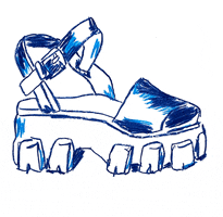 wavymcsplash fashion spin shoes luxury GIF