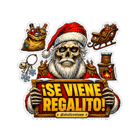 Santa Claus Halloween Sticker