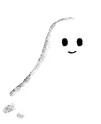 Halloween Ghost Sticker