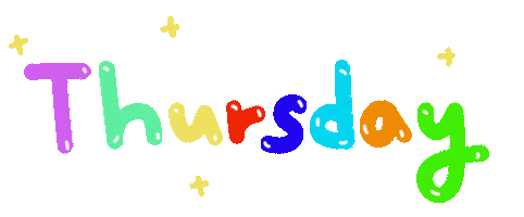 Happy Thursday Sticker by Playbear520_TW