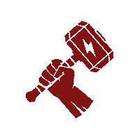 Thorturefitness fitness workout gym thor Sticker