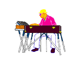 yachtrockrevue animation rock vfx smooth Sticker