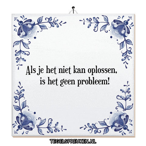 Humor Rust Sticker by Tegelspreuken.nl