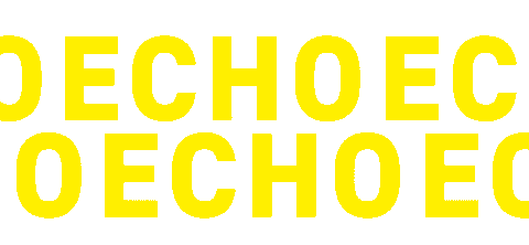 Echo Fontanimation Sticker