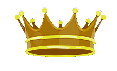 Gold Crown Star Sticker by YouTube