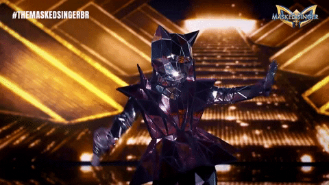 Happy Feliz GIF by The Masked Singer Brasil