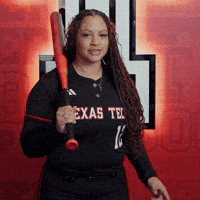 Jasmyn Burns GIF by Texas Tech Softball