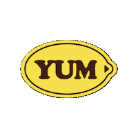 Yum Sticker by Peaches Pilates