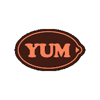 Yum Sticker by Peaches Pilates