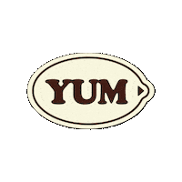 Yum Sticker by Peaches Pilates